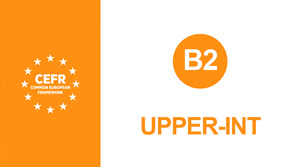 B2 - Upper-intermediate level private English lessons