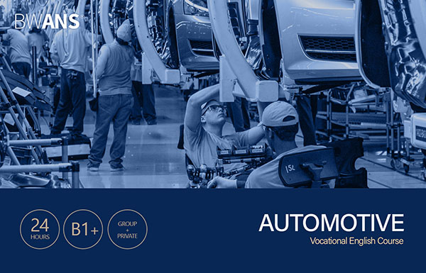 Automotive Industry - Corporate English training programme