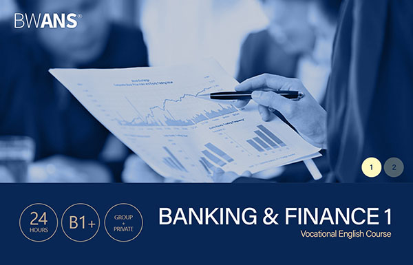 Banking and Finance 1 - Corporate English training programme