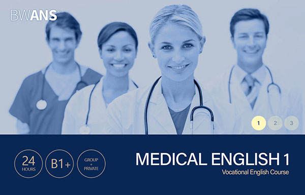 Medicine 1 - Corporate English training programme