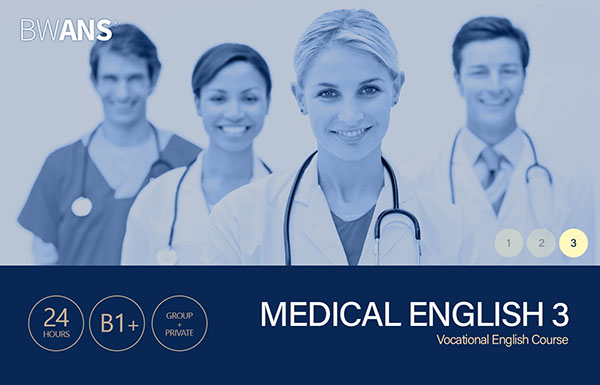 Medicine 3 - Corporate English training programme