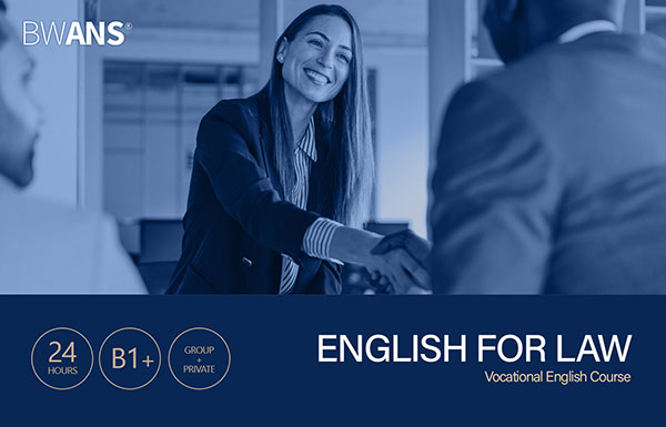 Law - Corporate English training programme